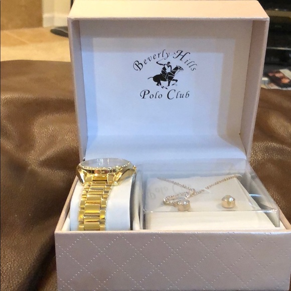 Beverly Hills Polo Club Watch Set - Picture 1 of 2
